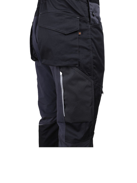 Stenso Work Coveralls Dungarees Black