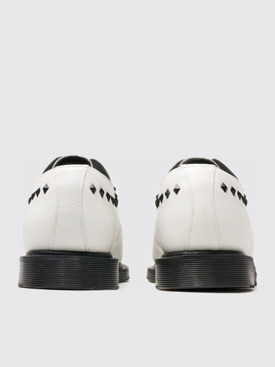Stud Oxford-uri pentru femei în Alb Culore