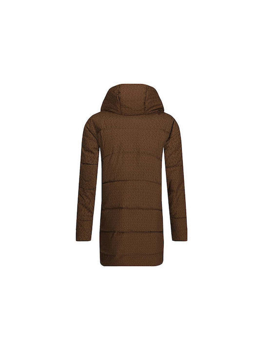 Michael Kors Kids Casual Jacket Chocolate Brown