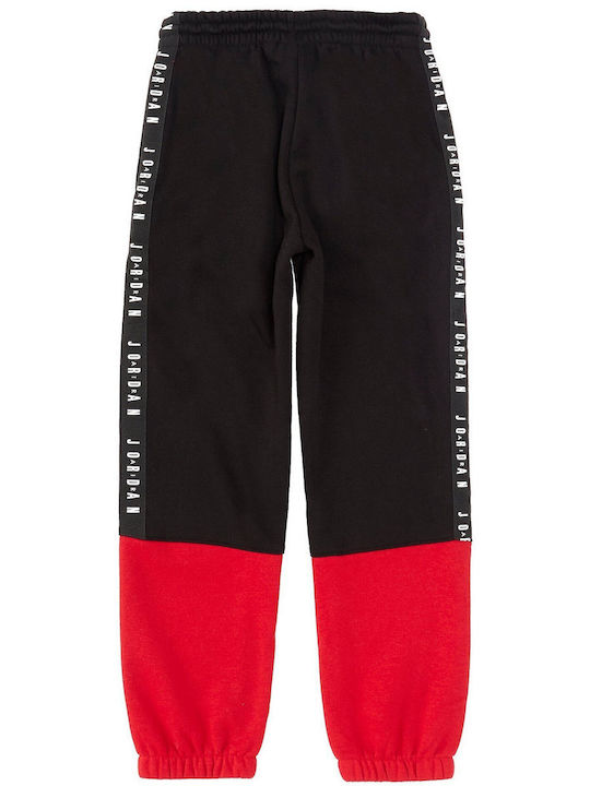 Jordan Kids Sweatpants Black/Red 1pcs Sideline