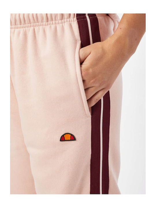 Sartoria Παντελόνι Φόρμας με Λάστιχο Fleece Ροζ