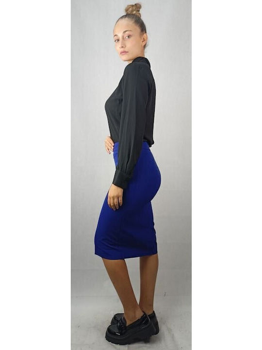 Pencil Skirt Purple