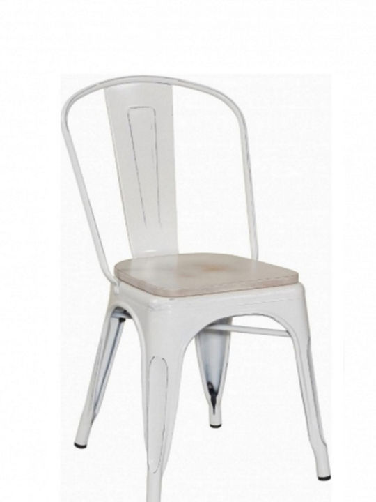 Градински Стол Метален Dolix W Червен 51x45x85см