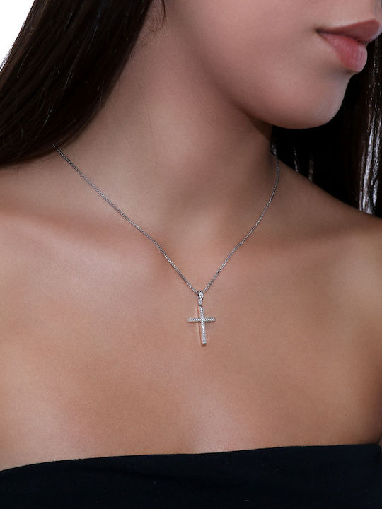 Fa Cad'oro Rose Gold Σταυρός Double Sided