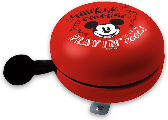 Seven Mickey Kinderfahrradklingel Rot