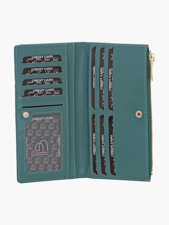 Large Women's Wallet Classic Green