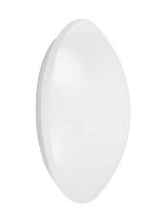 Ledvance Sf Circular 350 Outdoor Ceiling Flush Mount with Integrated LED in White Color