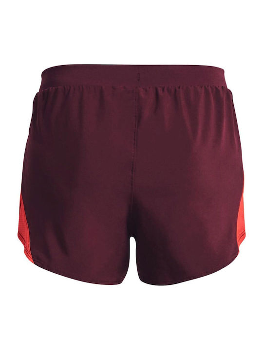 Fly Women's Sporty Shorts Burgundy