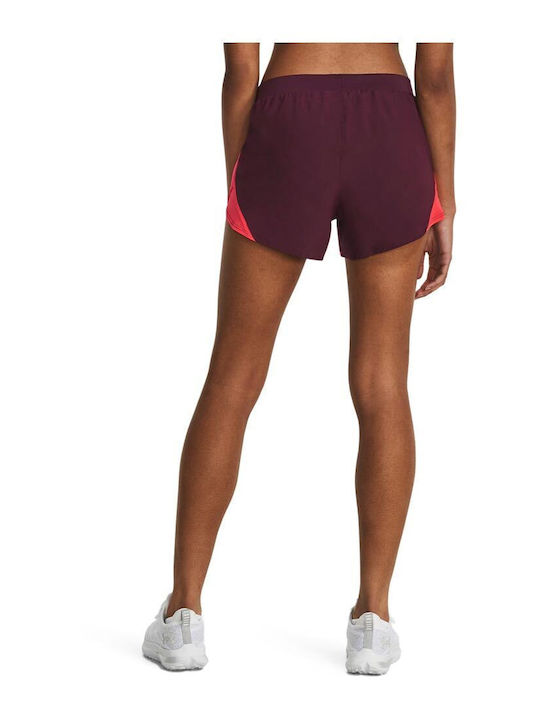 Fly Women's Sporty Shorts Burgundy