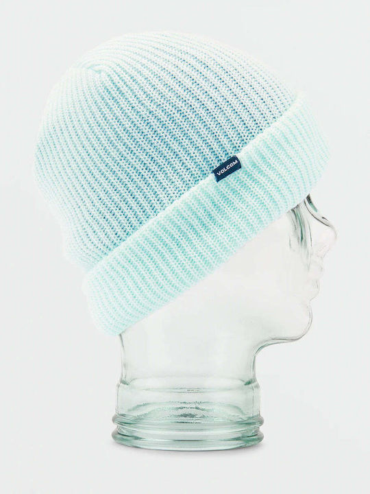 Volcom Sweep Lined Beanie Unisex Fleece Beanie Knitted in Light Blue color