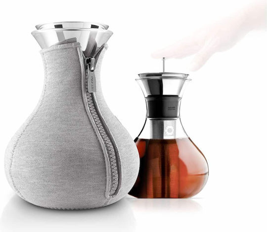 Eva Solo Teapot with Filter Glass Light Grey 1000ml