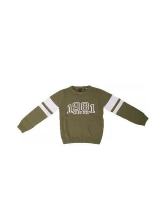 Guess Kids' Sweater Long Sleeve Green