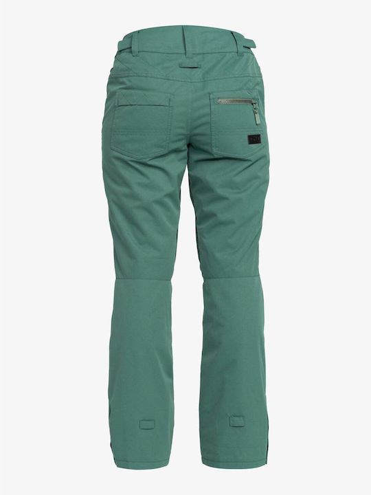 Roxy Nadia ERJTP03230-BPG0 Women's Trousers for Ski & Snowboard Green