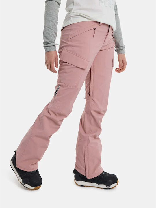 Burton Gloria Gore-tex 20556105651 Women's Trousers for Ski & Snowboard Pink