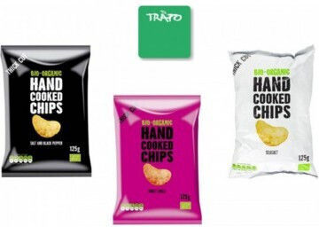 ORGANIC Βιολογικά Chips με Γεύση Τσίλι + Πάπρικα 125gr