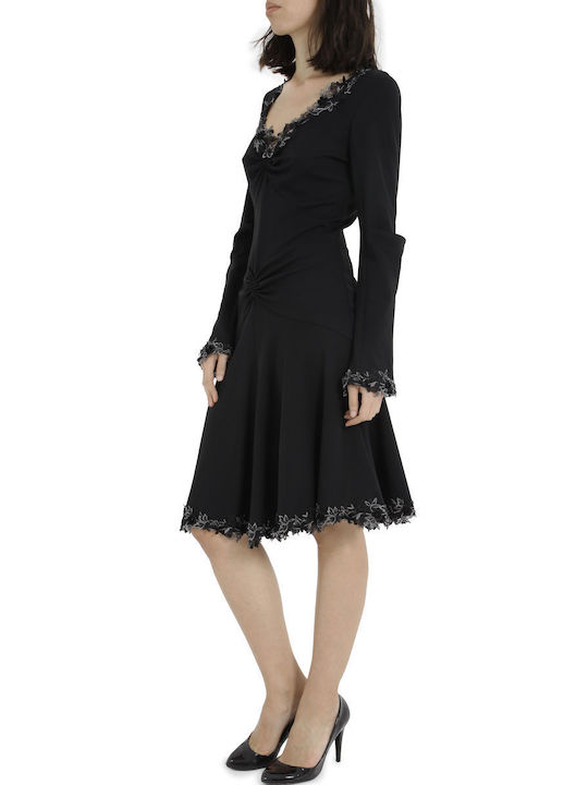 Mariella Burani Mini Rochie Negru