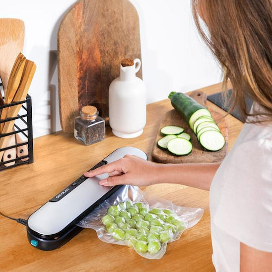 Cecotec Συσκευή Vacuum Εξωτερική με Μέγιστο Μήκος Σφραγίσματος 300mm Sealvac Easy Magnetik