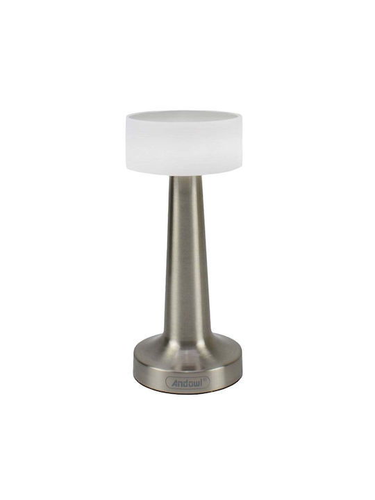 Andowl Dekorative Lampe Silber