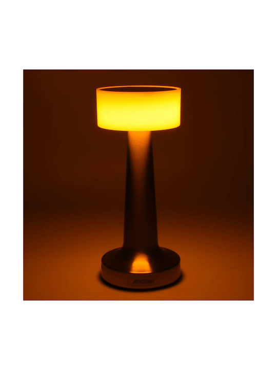 Andowl Dekorative Lampe Silber