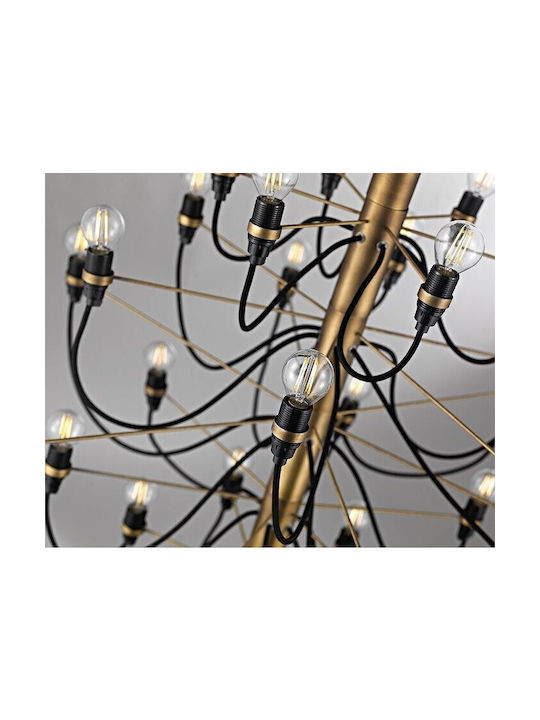 Luma Candelabru 18xE14 Ø50cm Negru 100-01168-30