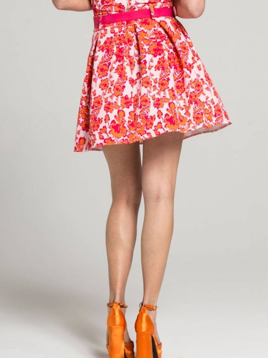 Matis Fashion Mini Φούστα σε Φούξια χρώμα