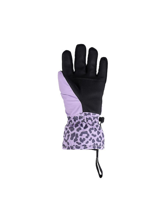 4F Kids Ski & Snowboard Gloves Purple