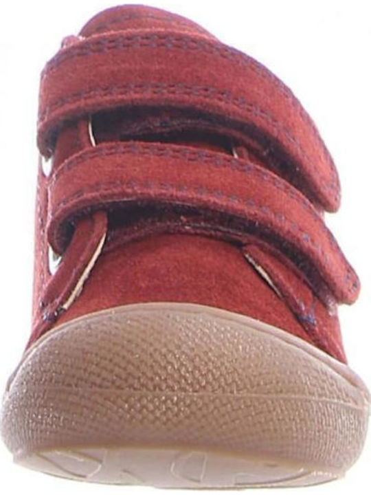 Kids Boots with Velcro Red