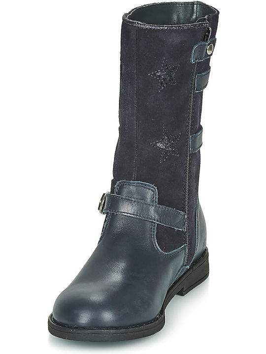 Kinderstiefel Marineblau
