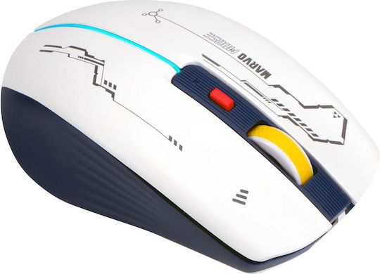 Marvo M796W Ασύρματο RGB Gaming Ποντίκι 3200 DPI Λευκό