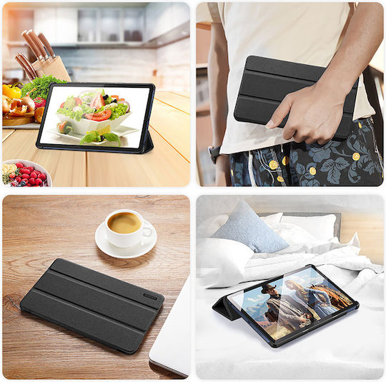 Dux Ducis Domo Flip Cover Μαύρη (Lenovo Tab M10 Plus 10.6" 3rd Gen)