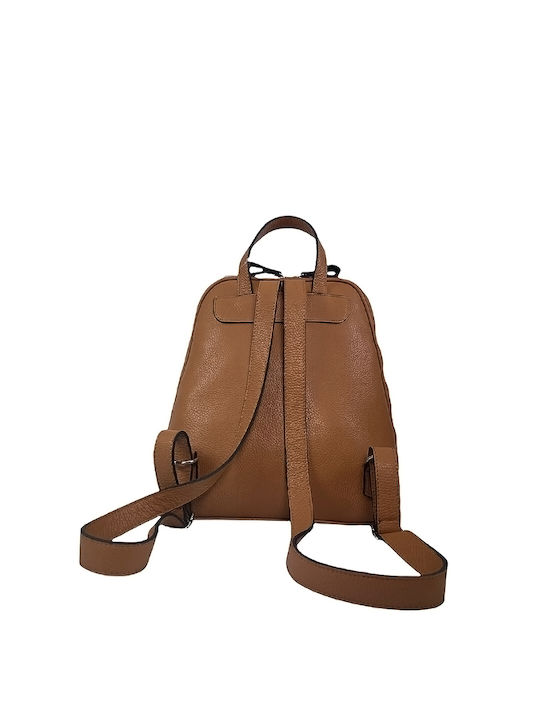 Hunter Leather Women's Bag Backpack Tabac Brown