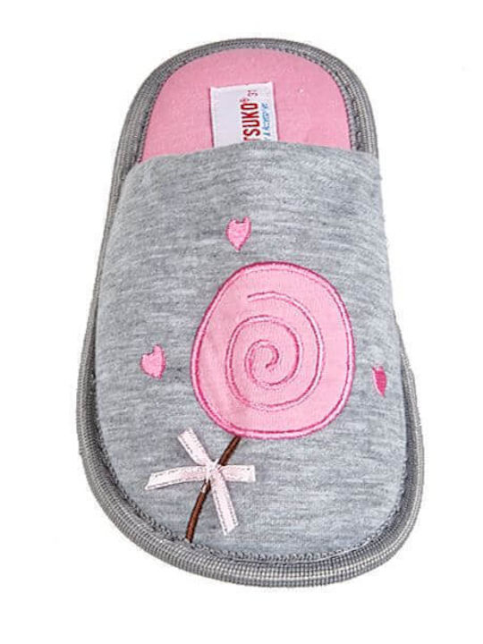 Kids Slippers Gray