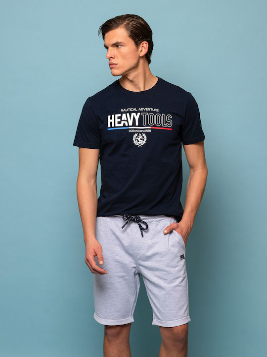 Sportliche Herrenshorts Silber