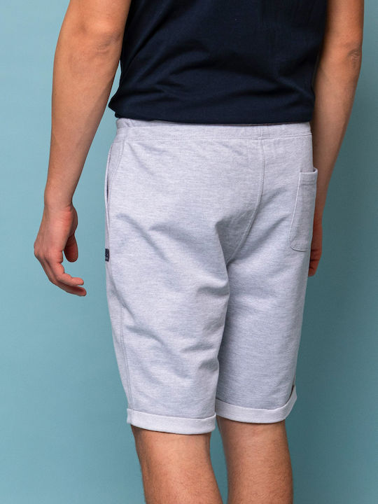Sportliche Herrenshorts Silber