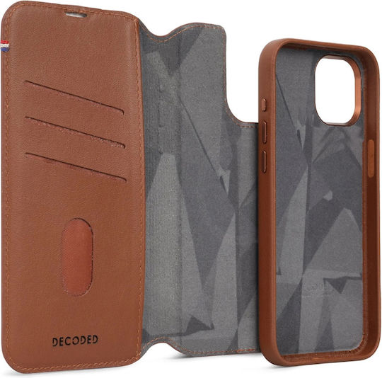 Decoded Wallet Δερμάτινο 1mm Καφέ (iPhone 15 Pro)