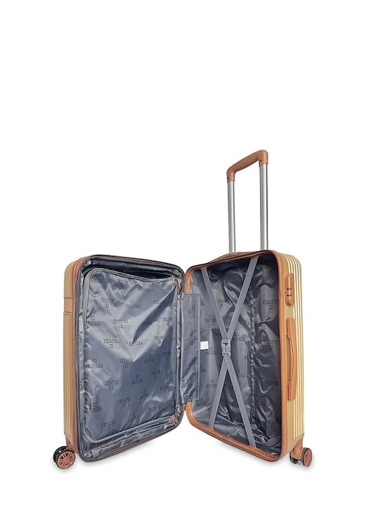 Cabin Suitcase Abs-pc Ithaki Champagne