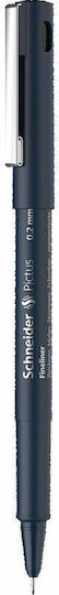 Schneider Pictus Μαρκαδόρος Σχεδίου Black 0.2mm