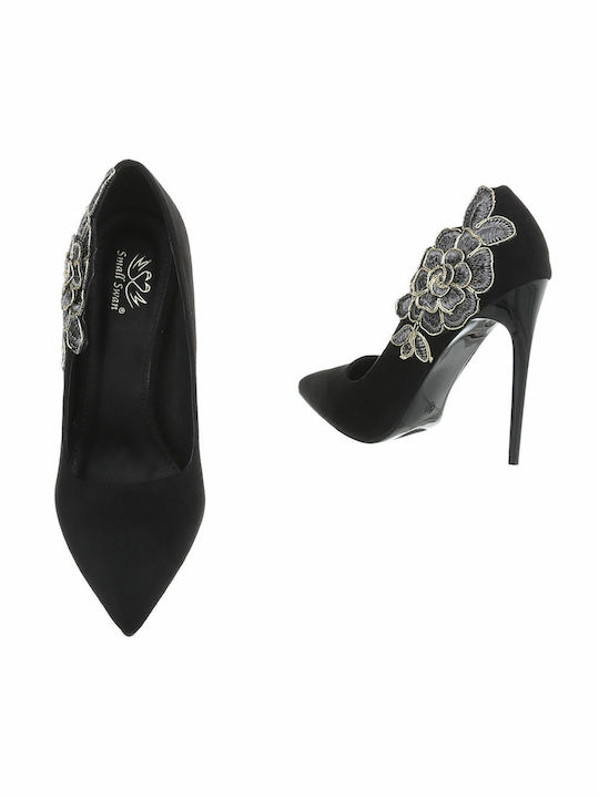 LD shoes Pumps mit Stiletto-Absatz Schwarz