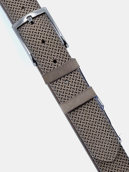 Herren Gürtel Leder Mocha
