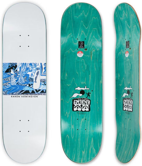 Polar Aaron Herrington Serenade 8.125" Σανίδα Shortboard Μπλε
