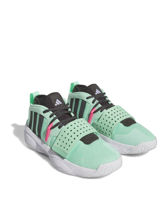 Dame 8 Extply High Basketball Shoes Turquoise