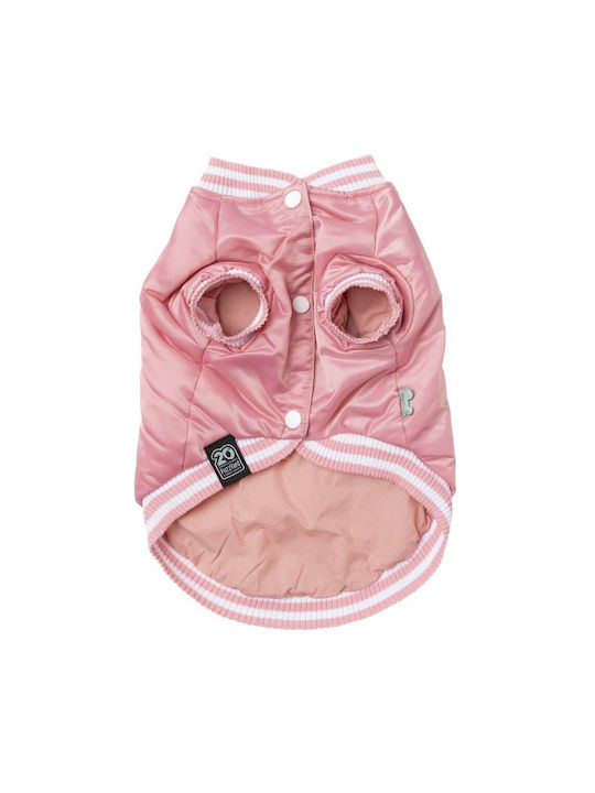 Fuzzyard Pink Dog Coat Small with 26cm Back Length