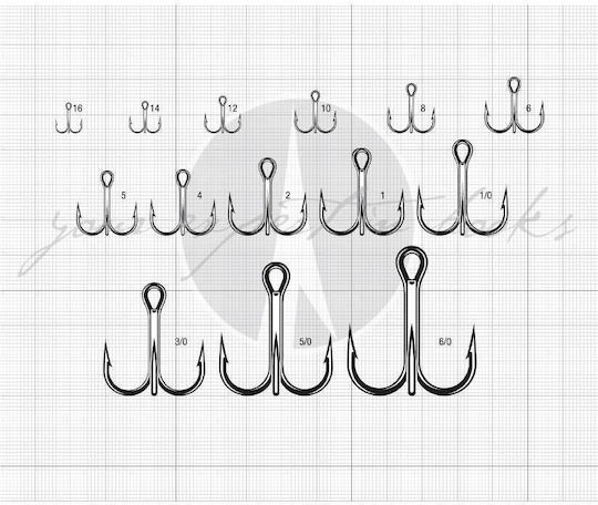 VMC Round Extra Short Shank Treble 9651 Bz Fishing Hooks Set 100pcs