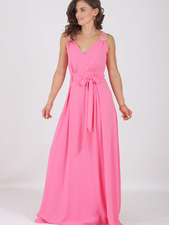 Love Me Apparel Maxi Kleid Rosa