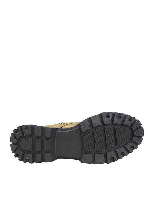 Stiefeletten Damen Grün