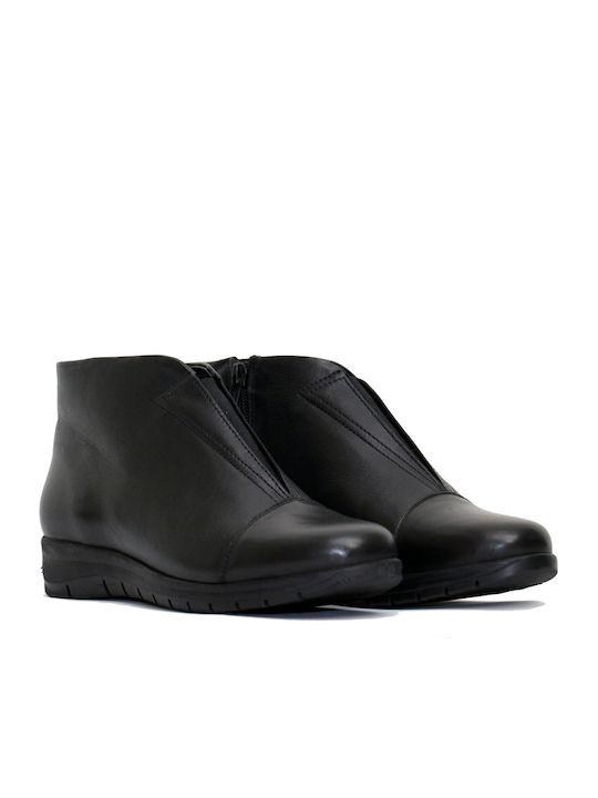 Member Leather Women's Ankle Boots Black