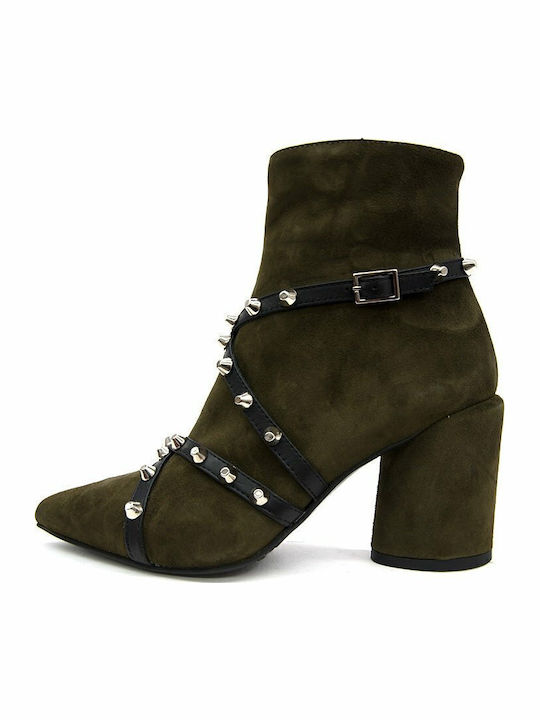 Mivida Ankle Boots Χακί