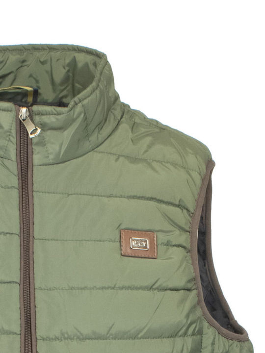 Sleeveless Jacket Olive