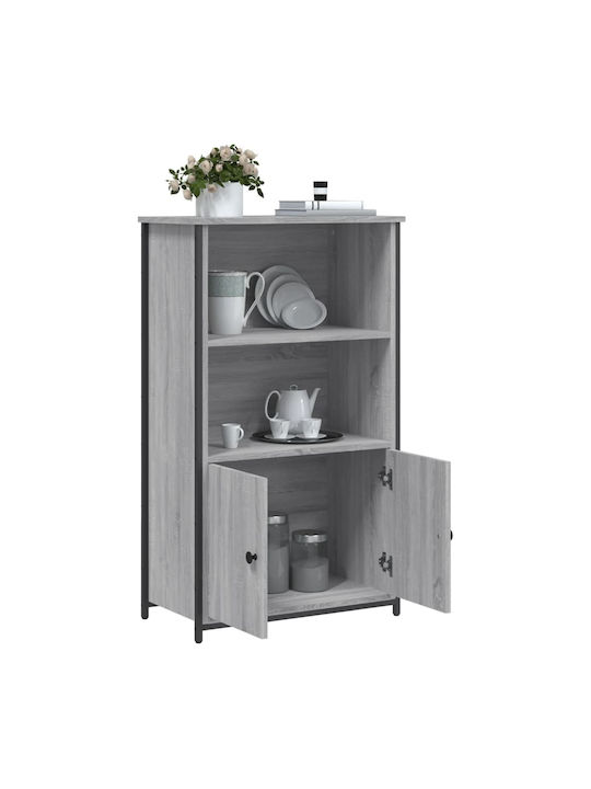 Bibliothek Grau Sonoma 62x32x103,5cm
