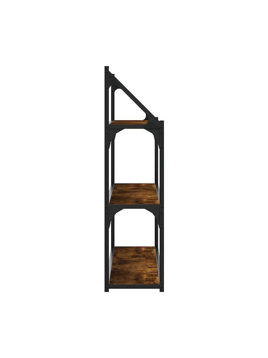Wall Shelf Smoked Oak 80x21x78.5cm